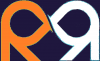 Research Infinity Logo, Orange eye of horus, white eye of Ra