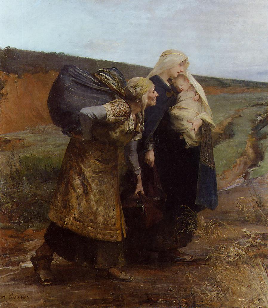 Audovera repudiated by Albert Maignan