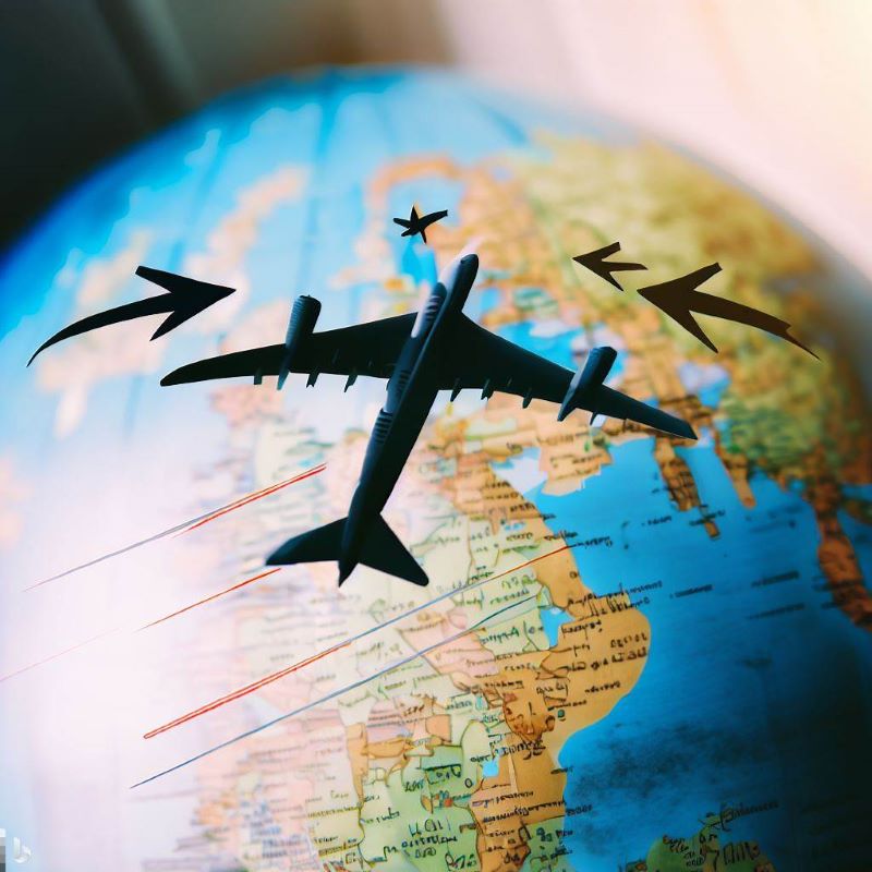 Flying around the Globe