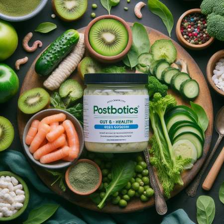 Postbioticsguthealthgreens